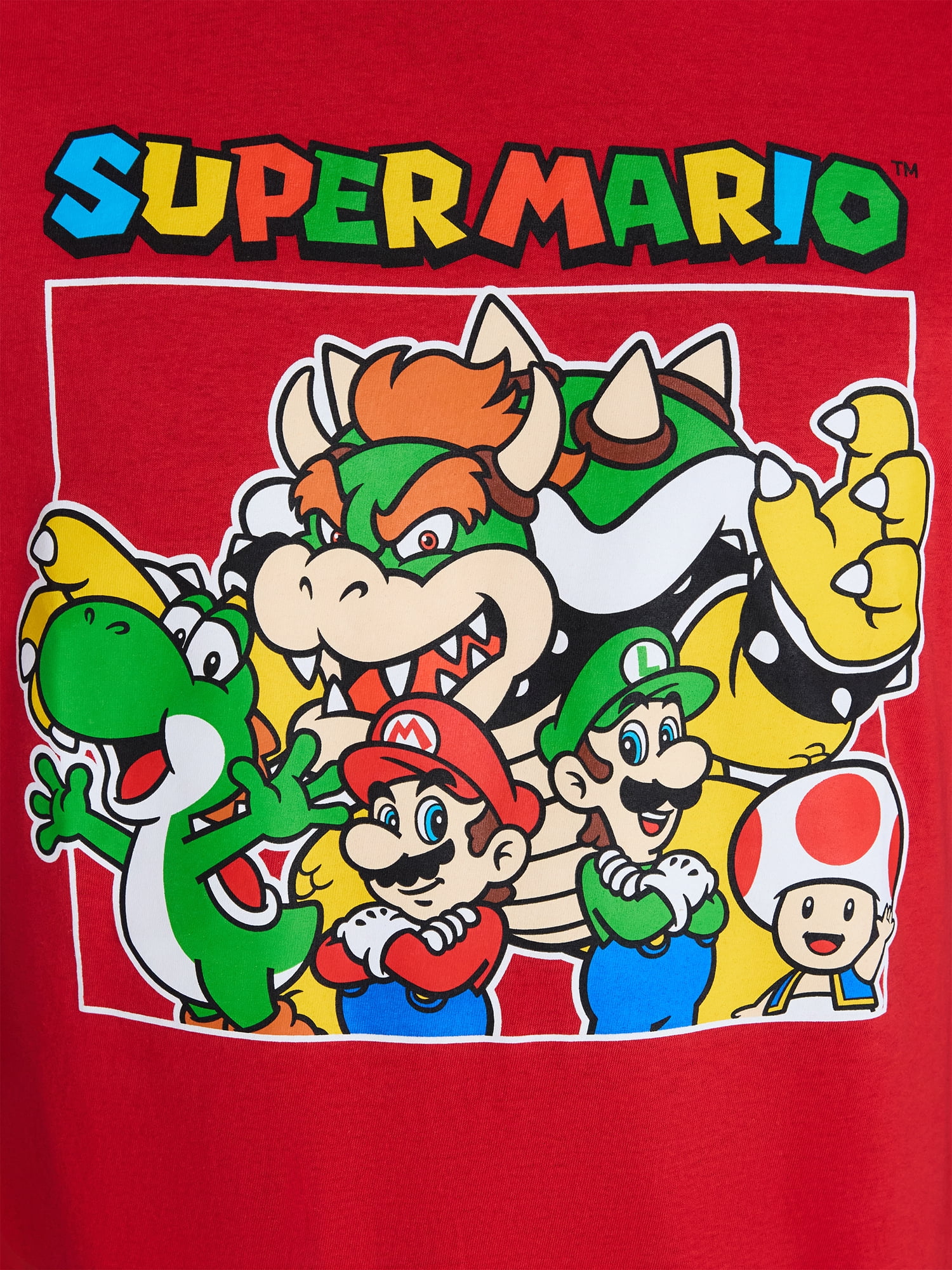 Super Mario Men’s Graphic Tee, Sizes S-3XL