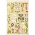 thumbnail image 3 of Owen Jones 17x24 Black Modern Framed Museum Art Print Titled - Leaves and Flowers from Nature No.8 (1856), 3 of 5
