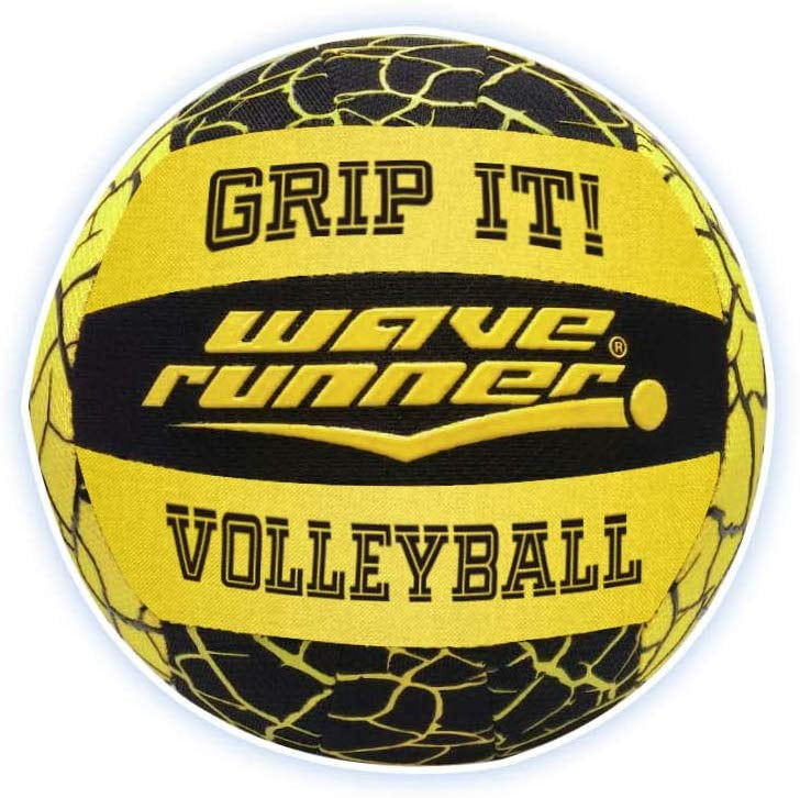 Wave Runner Grip It Volleyball 8-Inch All Weather Volleyball Color May Vary 
