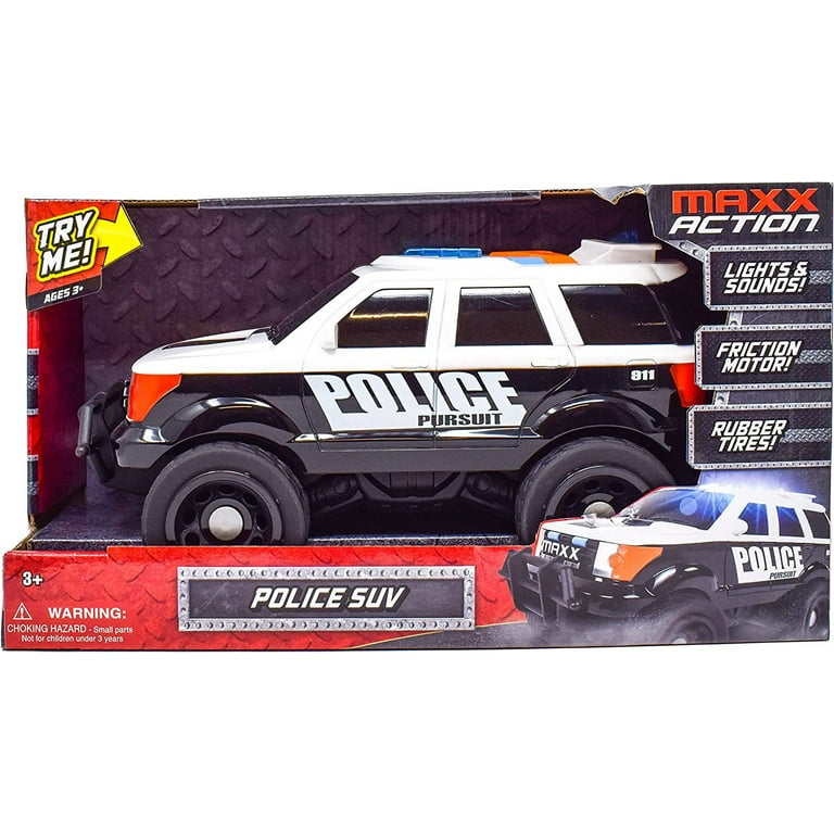 人気激安 Entertainment Days Sunny Maxx Car Police Large 12'' Action トラック