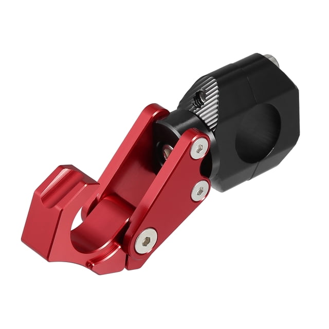 Ganchos para manillar de motocicleta Unique Bargains Aleación de aluminio para casco guantes colgador de equipaje para Honda ADV150 2023 color rojo