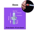 thumbnail image 2 of 3Mm To 12Mm Plastic White Check Valve Way Non-Return Valve Oil Gas Water Air, 2 of 2