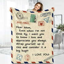 Birthday Blanket Gifts for Husband from Wife - Valentine Unique Gift to My Husband Throw for Him Men Soft Fuzzy Fleece Cozy Plush Bed Couch Birthday Christmas Lightweight Blanket 50"x60"