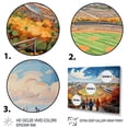 thumbnail image 3 of Designart "Track at the Stadium" Stadiums Floater Framed Canvas Print, 3 of 7