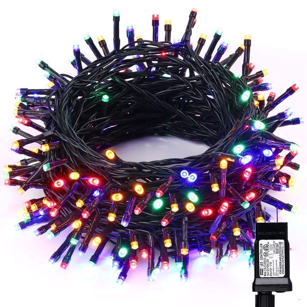 Toodour 82-Foot 200-LED Christmas String Lights, Multicolor photo 1