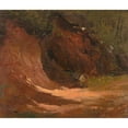 thumbnail image 3 of Frederic Edwin Church 17x15 Black Modern Framed Museum Art Print Titled - Woodland Bank, Jamaica (1865), 3 of 5