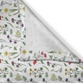 thumbnail image 3 of Ambesonne Floral Kitchen Curtains, Endemic Spring Wildflowers, 55"x39", Multicolor, 3 of 3