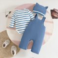 thumbnail image 6 of Gibobby Unisex Baby Boy Girl Bodysuits Sets Soft Casual Newborn Clothes Comfort 0 3 6 9 12 18 24Months 2T Infant Outfit(0-3 Months,Sky Blue), 6 of 8