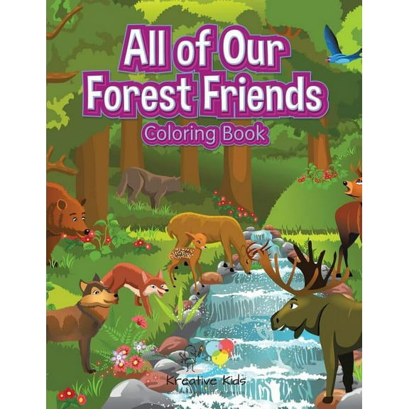 All of Our Forest Friends Coloring Book (Paperback)
