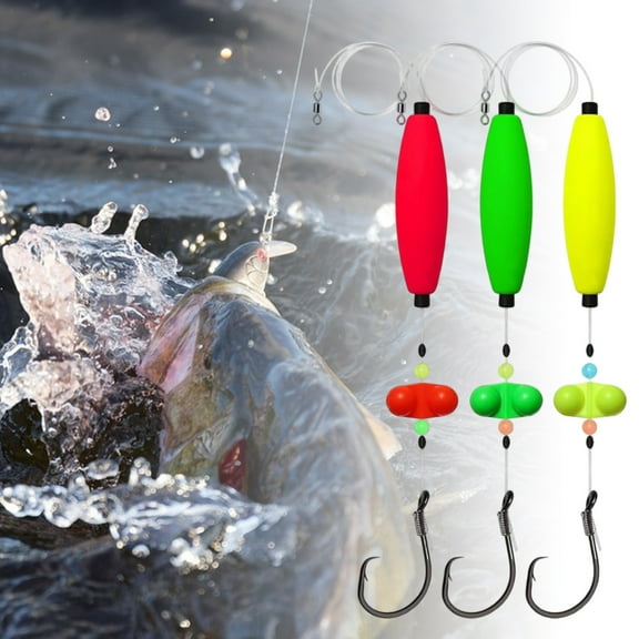 Catfish Fishing Rigs Catfish Float Rattler Rig Portable Freshwter Tackle Gear for Boyfriend Neighbor Grandfather Uncle applied