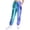 Blue, variant on TiaoBug Kids Boys Girls Glitter Metallic Dance Pants Trousers for Hip Hop Jazz Stage Performance Gold 12