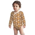 thumbnail image 2 of Xecao Cartoon Bulldog Print Baby unisex-baby Cotton Long-sleeve Bodysuits-6 Months, 2 of 6