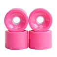 thumbnail image 1 of 4 Pcs Roues de Planche à Roulettes 70 x 51 mm Ensemble de Roues de Longboard 78A Roue Coussin en PU pour Remplacement de Roue de Planche Longue, 1 of 7