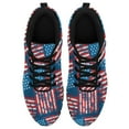 thumbnail image 2 of American Flag Shoes for Men Women Running Sneakers Breathable Casual Sport Tennis Shoes Black Size 11, 2 of 5