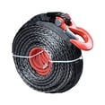 thumbnail image 2 of Winch Rope Line 3/8" X 100ft 23809 Lbs Winch Line Cable With Protective Sleeve And Hook For ATV SUV Vehicle Winch Rope, 2 of 8