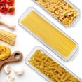 thumbnail image 7 of Pethiy 3 Pack Airtight Pasta Storage Containers with Lids, Plastic Spaghetti and Noodle Holders for Kitchen Pantry Organization and Food Storage, 7 of 7