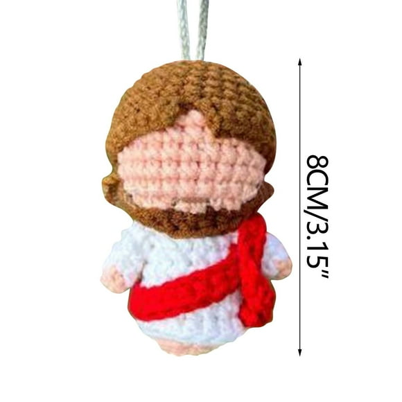 Christmas Tree Decorations, Crochet Keychain Pendant Decoration Exquisite Holiday Decorations Gifts Christmas Tree Pendants