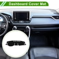 thumbnail image 2 of Cubierta de tablero Unique Bargains para Toyota RAV4 2019-2025 sin Hud, alfombrilla de consola central, protector de sol, poliéster negro, 1 pieza, 2 of 7