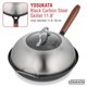 thumbnail image 5 of Tapa para Wok YOSUKATA 29 cm Acero Inoxidable con Inserto de Vidrio, 5 of 7