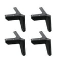 thumbnail image 4 of KAKOWELY 4pcs Metal Furniture Support Feet Dresser Legs Furniture Legs Triangle Table Legs,4.13"X4.13"X4.13", 4 of 5