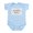 Sky Blue, variant on CafePress - Newfie POWER Infant Bodysuit - Baby Light Bodysuit, Size Newborn - 24 Months