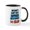 White/Black Inside, variant on CafePress - CRABS Mug - 11 oz Ceramic Mug - Novelty Coffee Tea Cup
