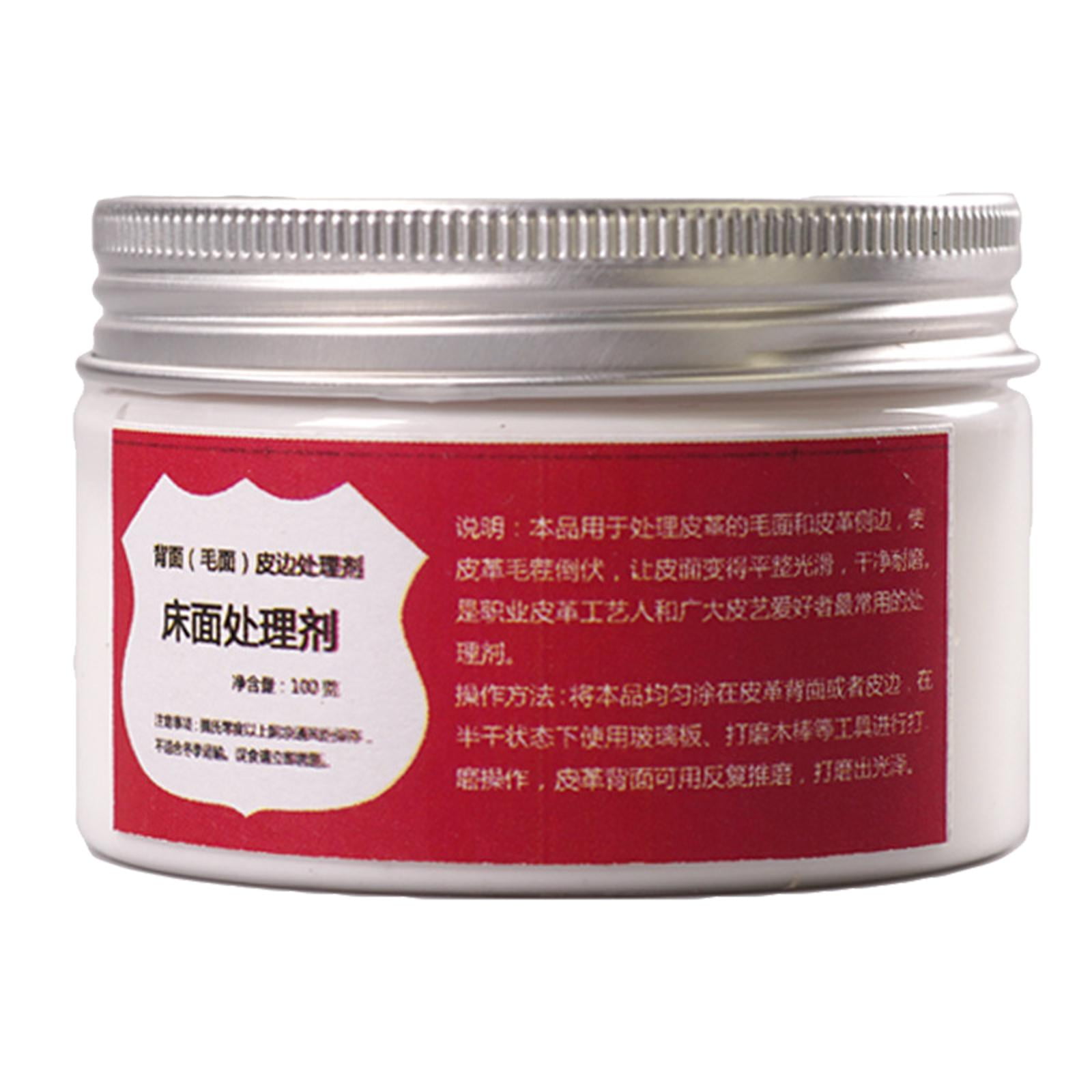 FVDPWYE 100ml Leather Finish Rougher Burnisher Shoes Bags Leathers Care Protects Leather