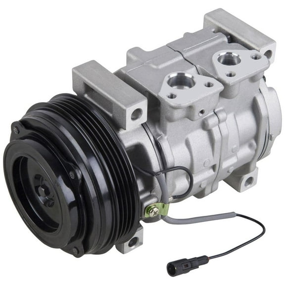 AC Compressor & A/C Clutch For Suzuki Grand Vitara & XL-7 Replaces 10S13C 4-Groove - BuyAutoParts