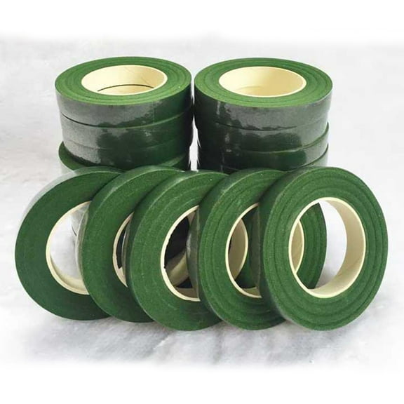 FESTFENDS Floral Tape Scrapbooking Green 3 Rolls 27m