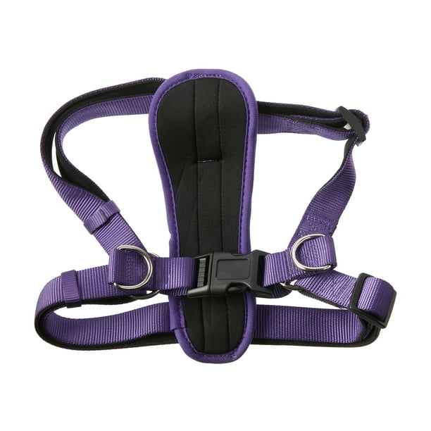 Vibrant Life Polyester Stepin Dog Harness, Purple, M