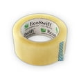 thumbnail image 3 of EcoSwift Brand Premium 1.88 in. x 110 yd. Clear Packing Packaging Tape 2.0 Mil, 2-Pack, 3 of 6