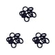thumbnail image 1 of Minnieouse 20 piezas de banda para el cabello adornos de alta elasticidad soporte de cola de caballo ajustable de alta densidad cuerda para el Type6 NO6, 1 of 6