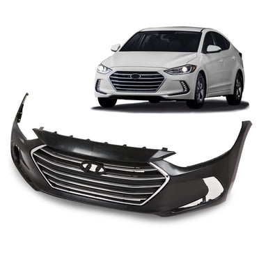Garage-Pro Front Bumper Cover for 2014-2017 Hyundai Accent, Hatchback ...