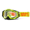 100% Racecraft 2013 MX Offroad Clear Lens Goggles Neon Sign