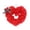 Deals#24, variant on Tupukom Wreath Valentines Day Decorations on Sale Heart Shaped Wreath Valentine's Day Red Heart Wreath for Front Door Wedding Party Anniversary Wall Decor Gift