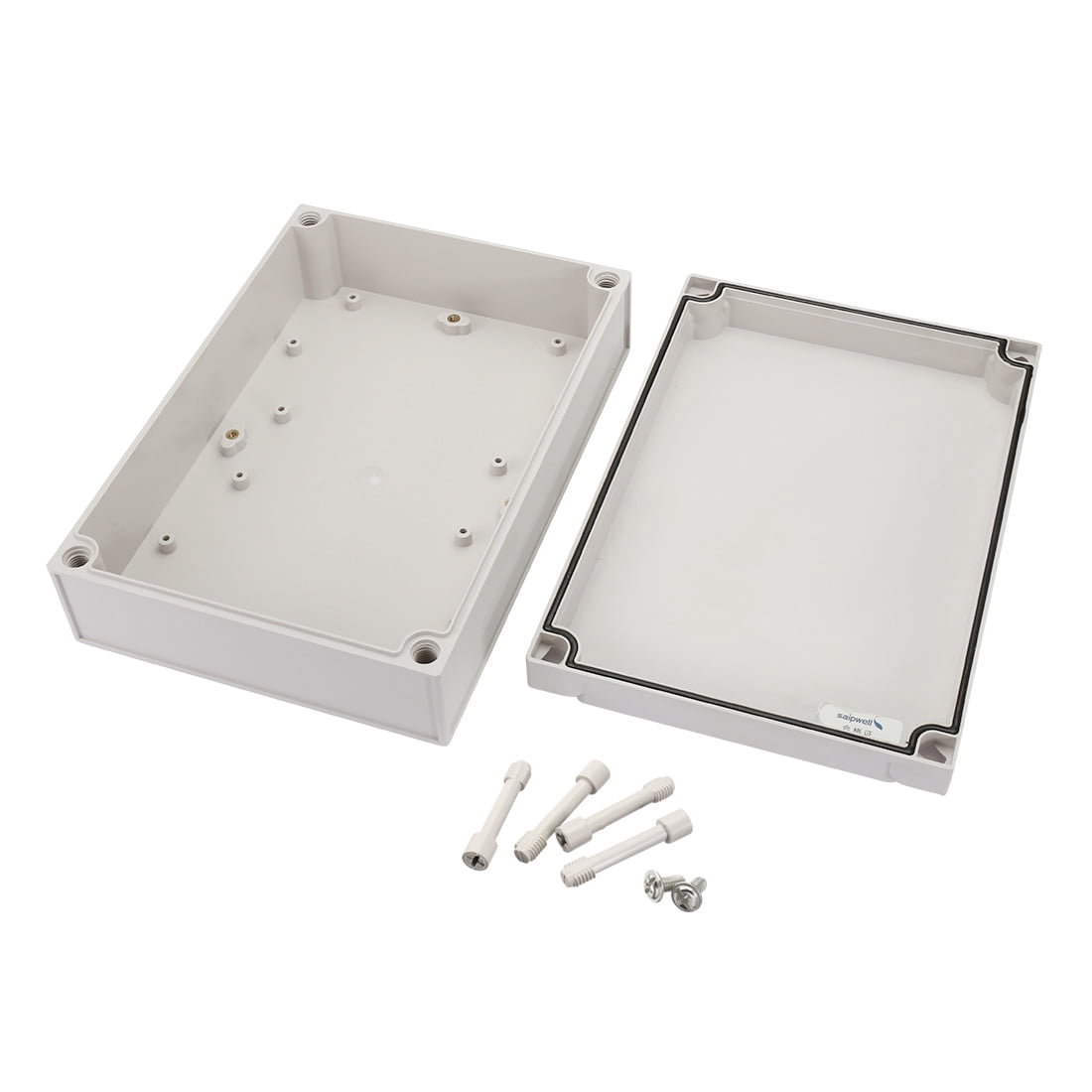Unique Bargains 175mm x 250mm x 75mm Electronic ABS Plastic DIY Junction Box Enclosure Case Gray