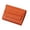 Orange, variant on JVBTVB Slim RFID Blocking Card Holder Leather Minimalist Wallet For Women Multi-Slot Credit Card Case Compact Cash And ID Pocket Wallet Small Body Big Capacity 8x2.5 cm
