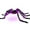 1Purple-A, variant on Large Light Up Halloween Spider Decoration,LED Purple Glowing Giant Fake Spider, Scary Realistic Spider Prop for Indoor Outdoor House,Porch,Yard and Party Decor,49.2"