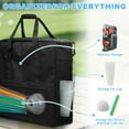 thumbnail image 4 of Carrying Bag for SLUSHi Slushie Machine FS300, Portable Outdoor Slushie Machine Travel Carrier Case Drink Maker Bag with Front-Opening Design and Large Accessories Pocket, 4 of 8