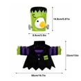 thumbnail image 3 of Nkmbld Halloween Porch Goose Outfits for 23" Cement Plastic Geese Costume for Fall Yard Lawn Outdoor Garden Patio Statue Halloween Thanksgiving Decor, 3 of 9