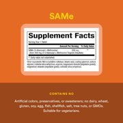 Natural Factors SAMe 200 mg, Helps Improve Joint Health, 60 Tablets