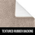 thumbnail image 5 of GORILLA GRIP Premium Bath Rug, Soft, Thick Bathroom Mat Rugs, Machine Washable, 30x20, Beige, 5 of 10