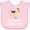 AD-Pink, variant on Inktastic Backyard Chicken Farmer Boys or Girls Baby Bib