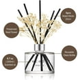 thumbnail image 3 of COCODOR Flower Reed Diffuser Set / 6.7oz / White Jasmine/Scent Diffuser with Sticks Home Fragrance Reed Diffuser for Bathroom Shelf Decor, 3 of 3