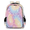 Black, variant on Llamas Cacti Flowers Multi-Functional Backpack, 16" Waterproof Travel Casual Daypack with Reflective Strip, Cute Llama Work Laptop Backpack for Men Women