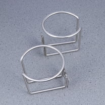 Masteelf  2 Pcs Drink Holder for Pontoons Cup Boat Water Universal Drinks Marine Silver