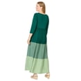 thumbnail image 2 of Woman Within Plus Size Colorblock Tiered Dress, 2 of 3