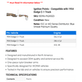 thumbnail image 2 of Ignition Points - Compatible with 1954 Dodge C-1 Truck, 2 of 2