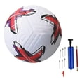 thumbnail image 1 of Balón de Fútbol Soccer #5 Termosellado con Bomba – Diseño Estrella de Colores, 1 of 4