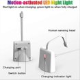 thumbnail image 2 of Toilet Light,Toilet Bowl Night Light,16 Colours Motion Sensor 2pcs, 2 of 5